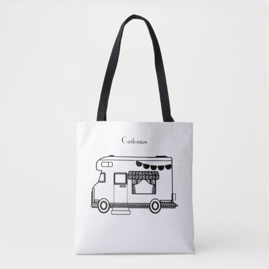 RV Camper Caravan Thunder_Cove Tasche (Vorderseite)