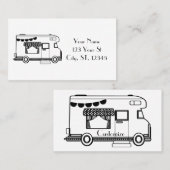 RV Camper Caravan Thunder_Cove Visitenkarte (Vorne/Hinten)