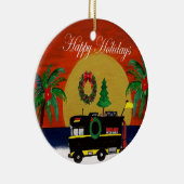 RV Camper Weihnachtsschmuck aus meiner Kunst (Rechts)