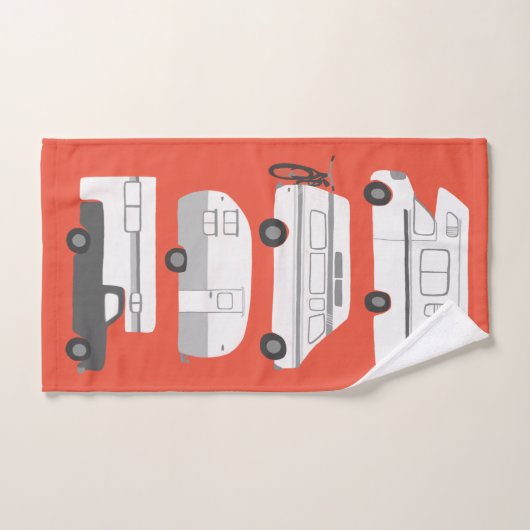 RV Campervan vanlife Motorhome Anhänger CUSTOMIZE Badhandtuch Set (Handtuch)