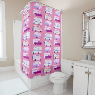 RV Campervan vanlife Motorhome Anhänger CUSTOMIZE Duschvorhang