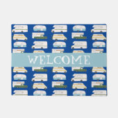 RV Campervan vanlife Motorhome Anhänger CUSTOMIZE Fußmatte (Vorderseite)