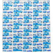 RV Campervan Vanlife Motorhome Duschvorhang (Vorderseite)