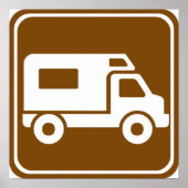 RV Campground Highlights Poster (Vorne)