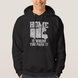 Rv Camping Camper Motorhome Wohnwagen Anhänger Hoodie