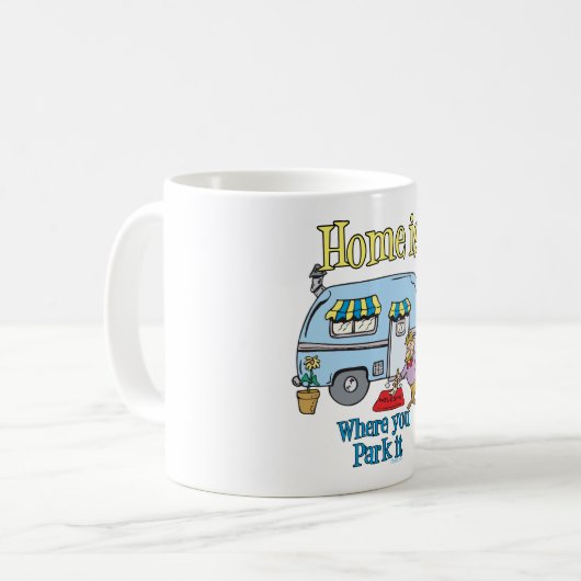Rv Camping Kaffeetasse (Vorderseite Links)