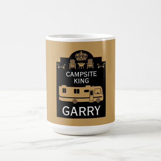 RV Camping King USA Kaffeetasse (Mittel)