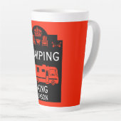 RV Camping King USA Milchtasse (Rechte Ecke)