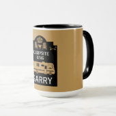 RV Camping King USA Tasse (VorderseiteRechts)