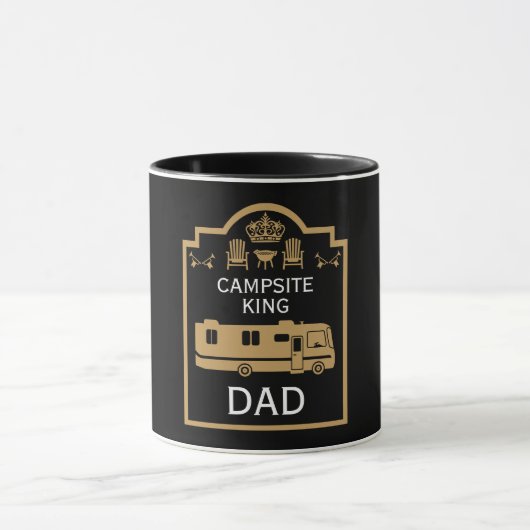 RV Camping King USA Tasse (Zentrum)