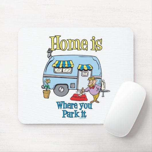 Rv Camping Mousepad (Mit Mouse)