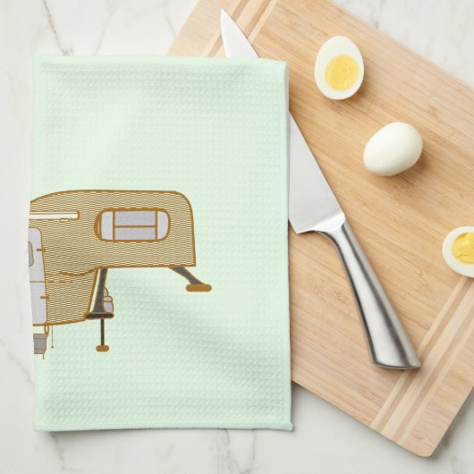 RV Camping Paper Drinks Coasters Geschirrtuch (Viertel Falte)