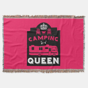 RV Camping Queen USA Decke