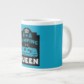 RV Camping Queen USA Jumbo-Tasse (Vorderseite Rechts)