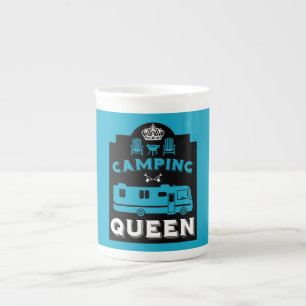 RV Camping Queen USA Porzellantasse
