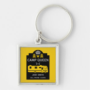 RV Camping Queen USA Schlüsselanhänger