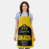 RV Camping Queen USA Schürze (Getragen)
