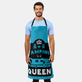 RV Camping Queen USA Schürze (Getragen)