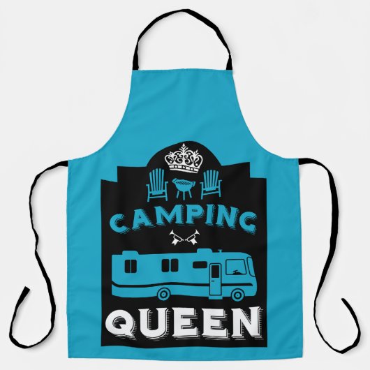 RV Camping Queen USA Schürze (Vorderseite)