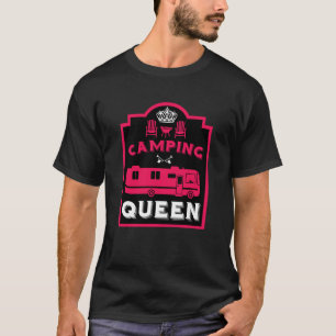 RV Camping Queen USA T-Shirt