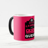 RV Camping Queen USA Verwandlungstasse (Vorderseite Links)