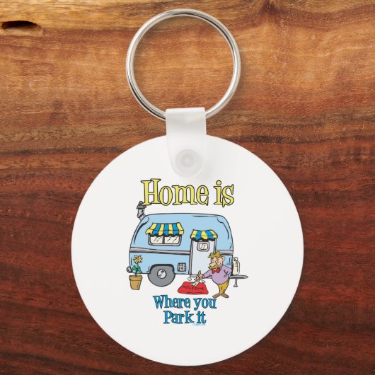 Rv Camping Schlüsselanhänger (Vorderseite)