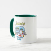 Rv Camping Tasse (Vorderseite Links)