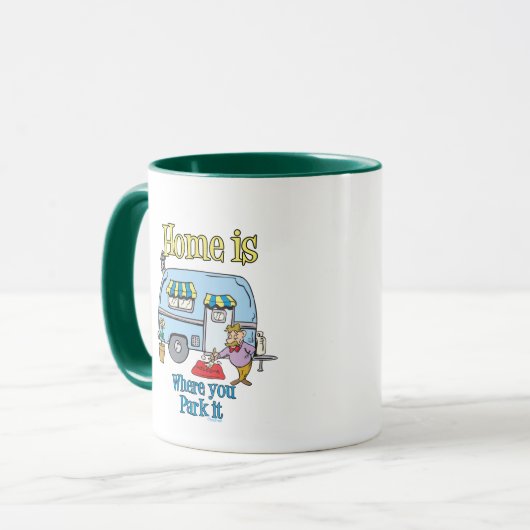 Rv Camping Tasse (Vorderseite Links)
