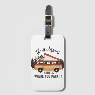 RV Camping Tent Trailer Zuhause ist der Ort, an de Gepäckanhänger