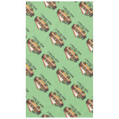 RV Camping Tent Trailer Zuhause ist der Ort, an de Tischdecke (Vorderseite)