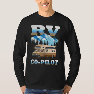 RV-Co-Pilot Motorhome Camping Reise Urlaub Paar T-Shirt