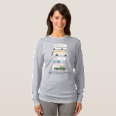 RV DA NOCH? Campervan vanlife RV Trailer CUSTOM T-Shirt (Vorne ganz)