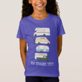 RV DA NOCH? Campervan vanlife RV Trailer CUSTOM T-Shirt (Vorderseite)