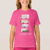 RV DA NOCH? Campervan vanlife RV Trailer CUSTOM T-Shirt (Vorderseite)