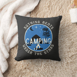 RV Décor - Nichts schlägt Camping unter den Sterne Kissen