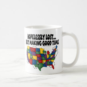 RV, der hat Spaß dennoch…. Hoffnungslos verlore Kaffeetasse