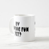 RV, der hat Spaß dennoch…. Hoffnungslos verloren Kaffeetasse (Vorderseite Links)