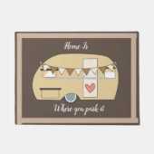 RV DOORMAT FUßMATTE (Vorderseite)