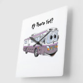 RV DORT NOCH KLASSE A CLOCK QUADRATISCHE WANDUHR (Winkel)