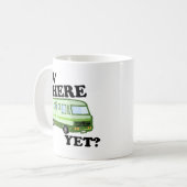 RV DORT SCHON? (Grün) Kaffeetasse (Vorderseite Links)