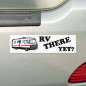 RV DORT SCHON? (Weiß) Autoaufkleber (Auf Auto)