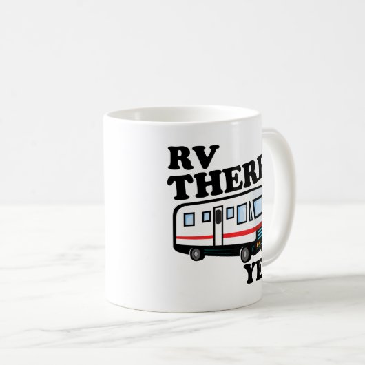 RV DORT SCHON? (Weiß) Kaffeetasse (VorderseiteRechts)
