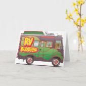 Rv-Freund-Wohnwagenanhänger RV Karte (Gelbe Blume)