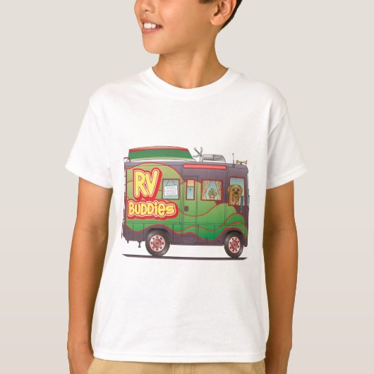 Rv-Freund-Wohnwagenanhänger RV T-Shirt (Vorderseite)