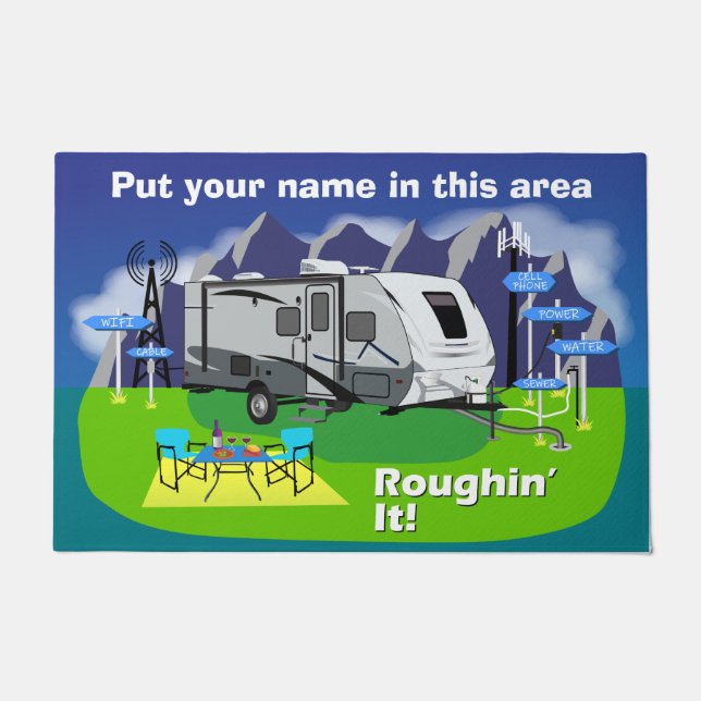 Rv-Fußmatte ähnlich der Kutscher-Spitze Nano Fußmatte (Vorderseite)