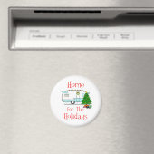 RV Home For The Holidays Magnet (In Situ (Geschirrspüler))