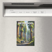 RV im Redwood-Nationalpark Magnet (In Situ (Geschirrspüler))