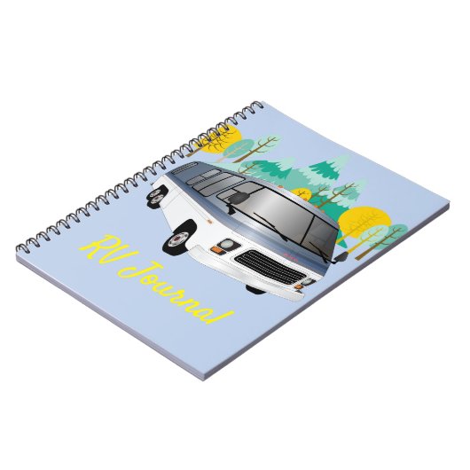 RV Journal Travel Trip Vacacation Notes Notizblock (Linke Seite)
