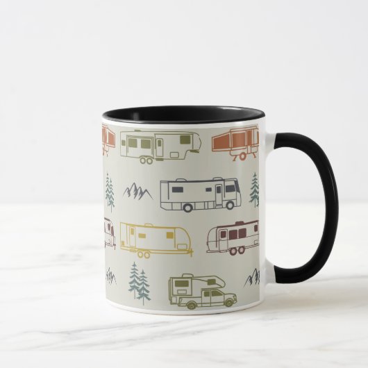 RV Kaffee Tasse, Camper Coffee Tasse (Rechts)