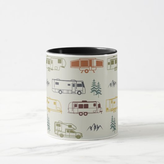 RV Kaffee Tasse, Camper Coffee Tasse (Zentrum)